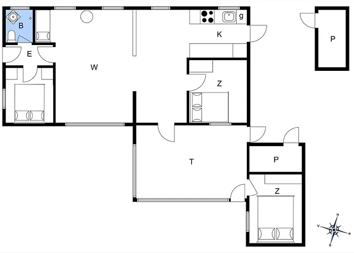 Hébergement de vacances R607-rodvig-stevns-thormodsvej-7 Rødvig